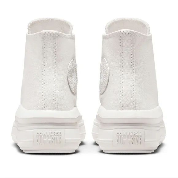 Converse Chuck Taylor All Star Move Edge Glow Platform Sneakers Pale Putty - Picture 7 of 12